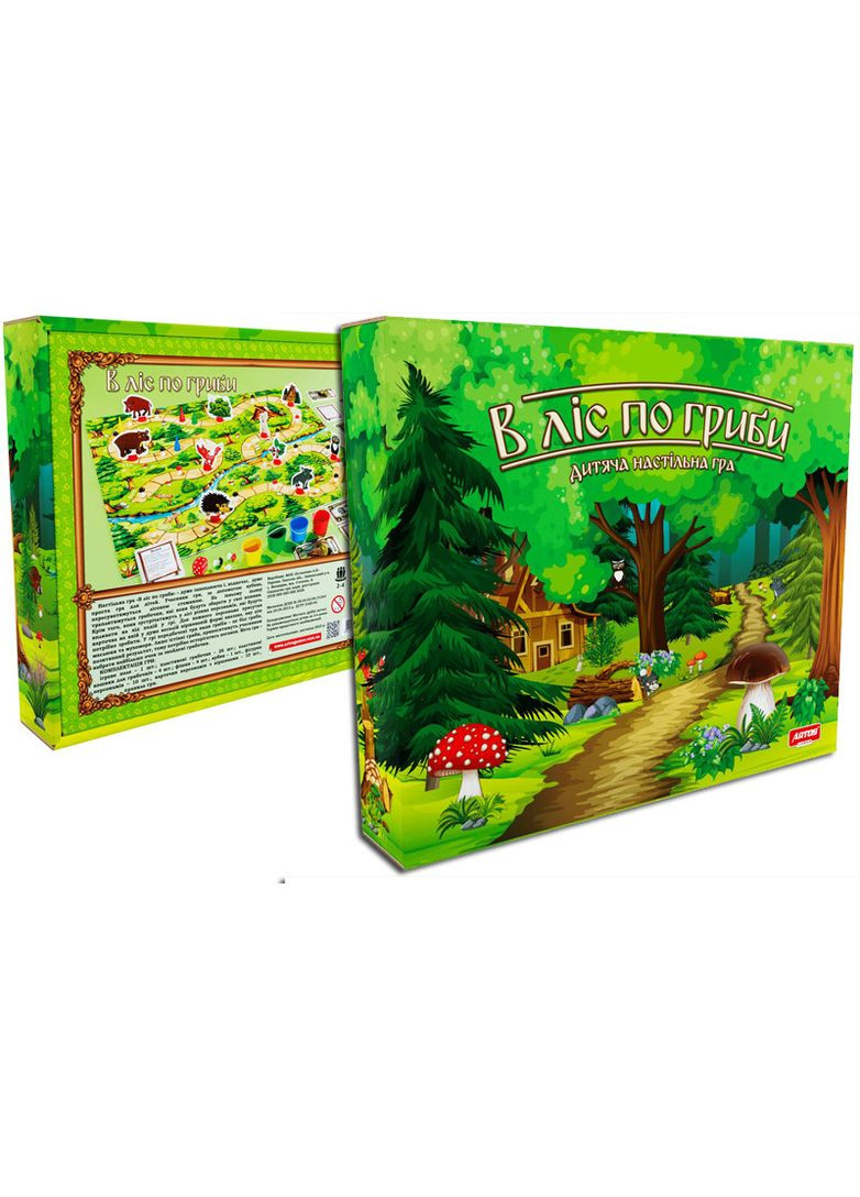 Настільна гра дитяча У ліс по гриби Artos (362431986)