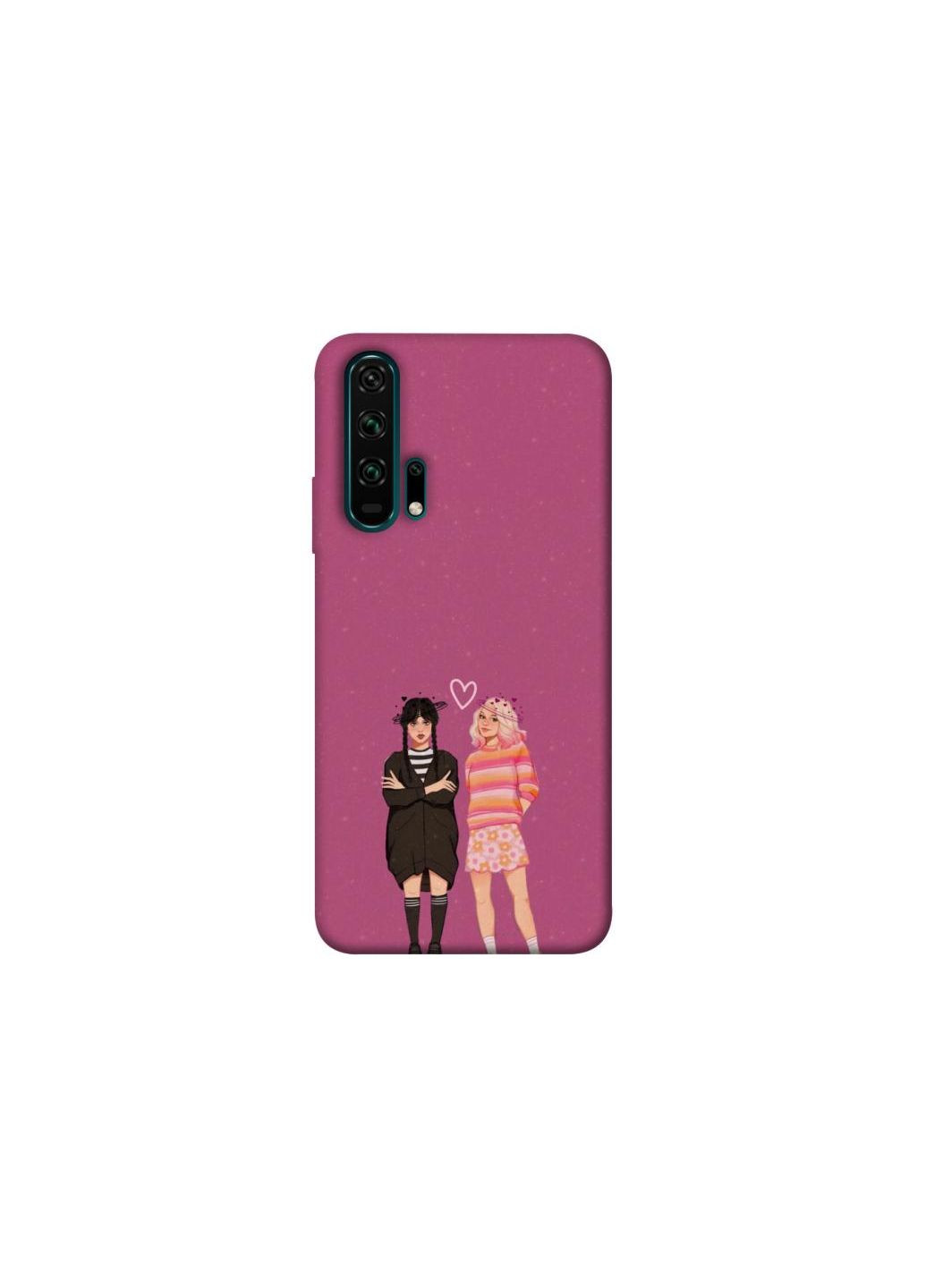 Чехол на Huawei Honor 20 Pro Raven & Rainbow Wednesday Frontalka (354346920)