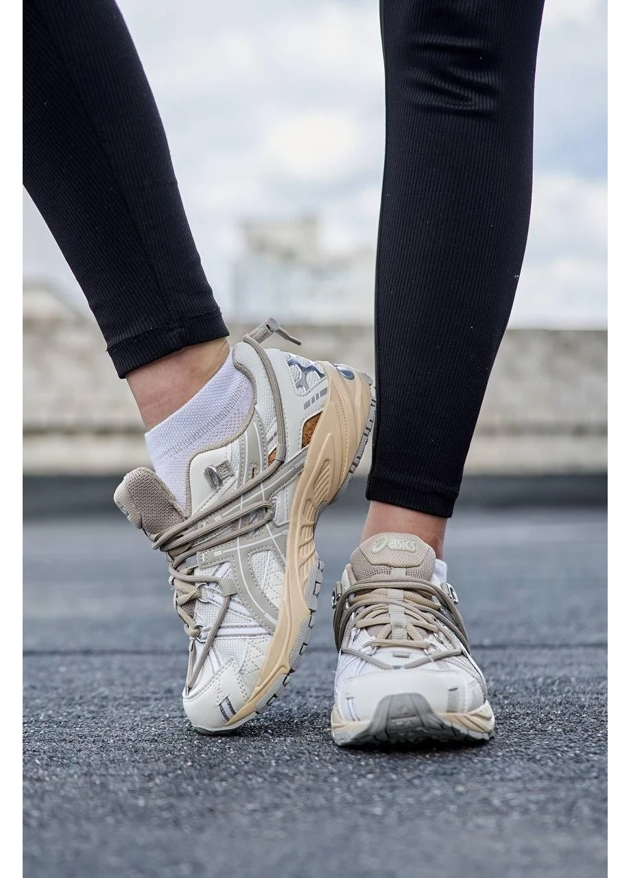Сірі літні кросівки asics gel kahana tr v2 cream pure silver асікс гель кахано 8 сірі No Brand