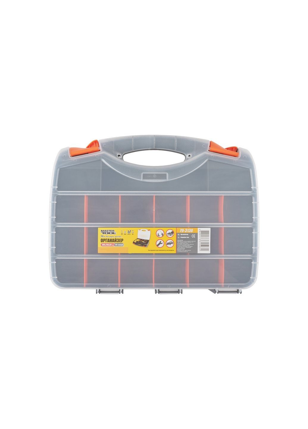 Органайзер GM з ручкою двосторонній 30 секцій, 15" (380*290*80 мм) (Арт.: 79-3130) Mastertool (322705690)