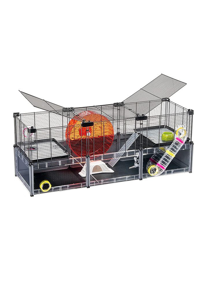 Клітка для хом'яків і мишей з аксесуарами Multipla Hamster Large (Ферпласт Мультипла Хамстер) Ferplast (297512448)