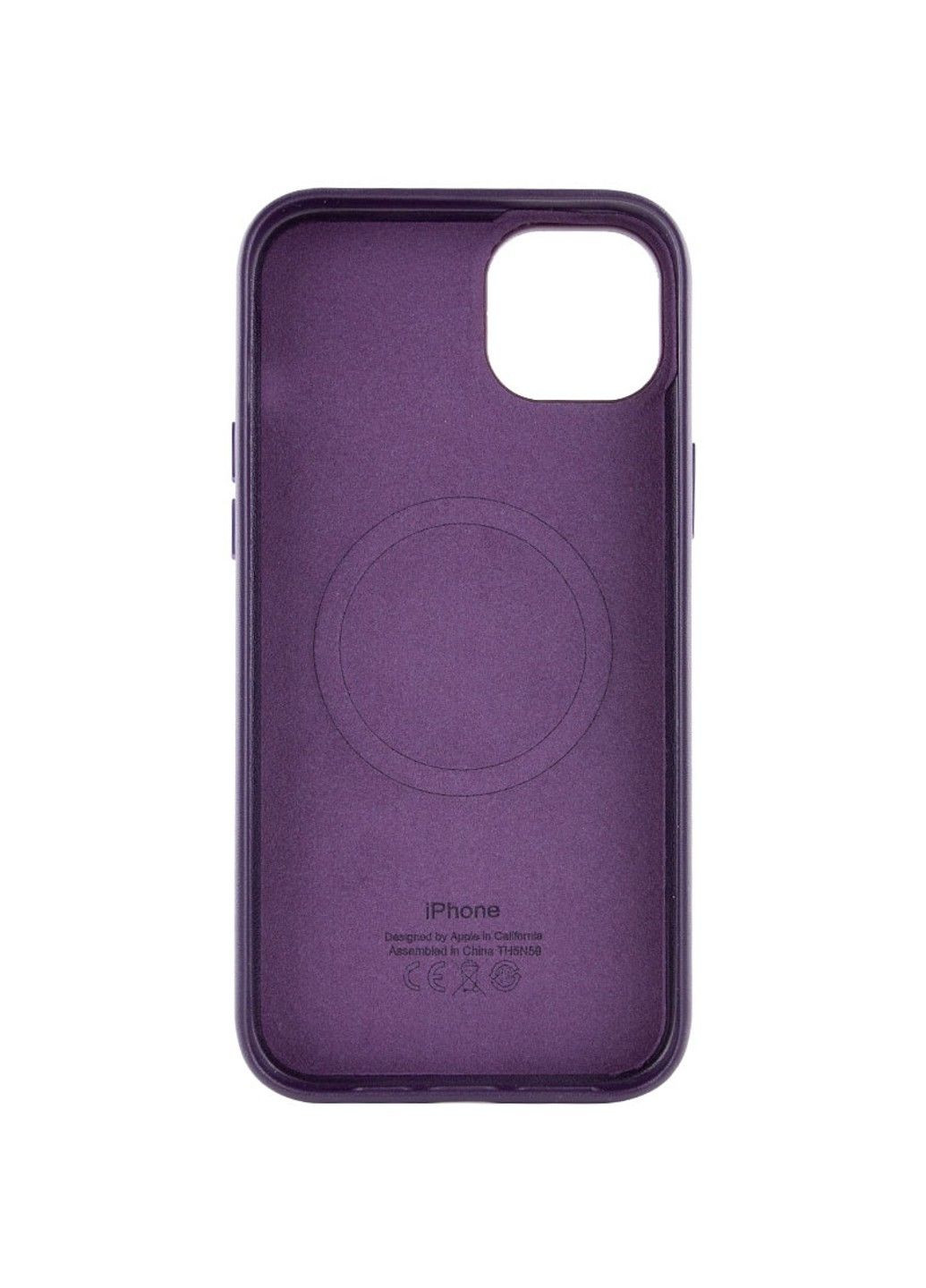 Шкіряний чохол Leather Case (AAA) with MagSafe для Apple iPhone 14 Plus (6.7") Epik (292313689)