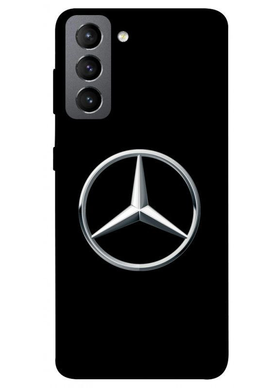 Чехол с принтом для Samsung Galaxy S21 FE / для самсунг галакси С21 фе Mercedes logo No Brand (338606473)