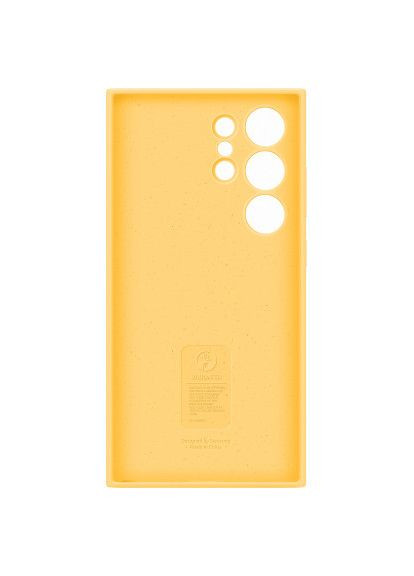 Чехол для мобильного телефона (EFPS928TYEGWW) Samsung s24 ultra silicone case yellow (279327538)