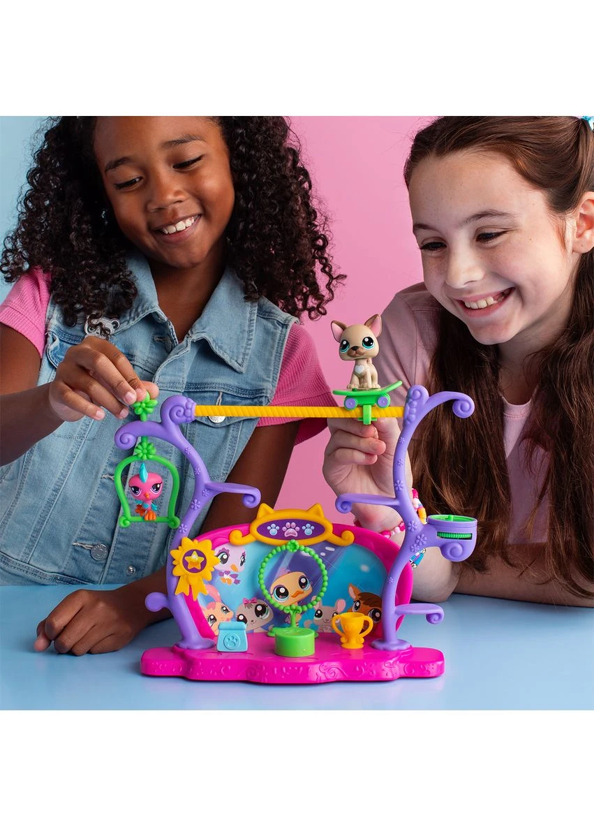 Игровой набор "Шоу Талантов" 00558 сцена, 2 фигурки, аксессуары Littlest Pet Shop (339783732)