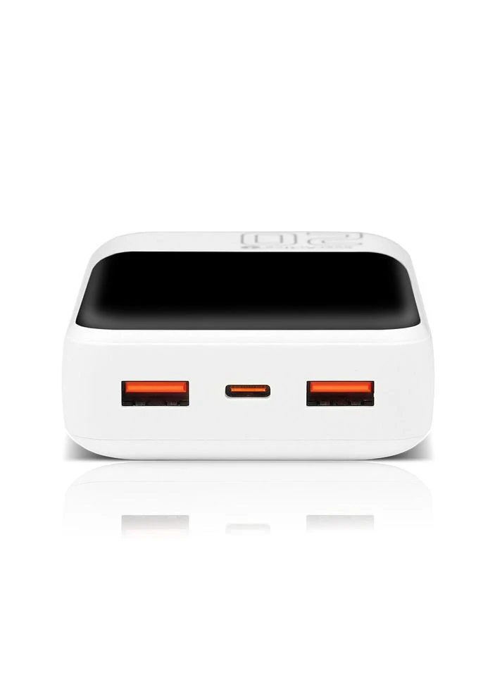 Універсальна мобільна батарея EB-20Q 20000mAh White everActive (382781584)