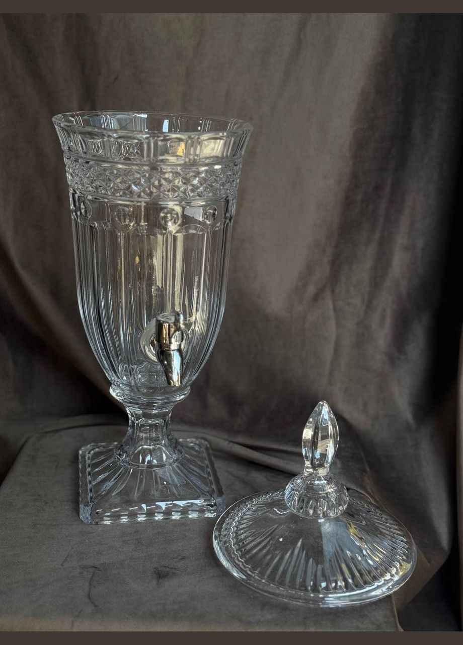 Лимонадниця 9175-005 скляна 2 л Прозорий ELISEY (337503467)