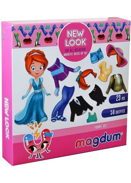 Набор магнитов "Кукла с одеждой New look" ML4031-14 EN MAGDUM (305314622)