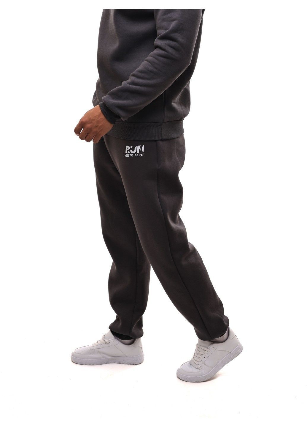 Темно-серый свитшот мужской (363554024)