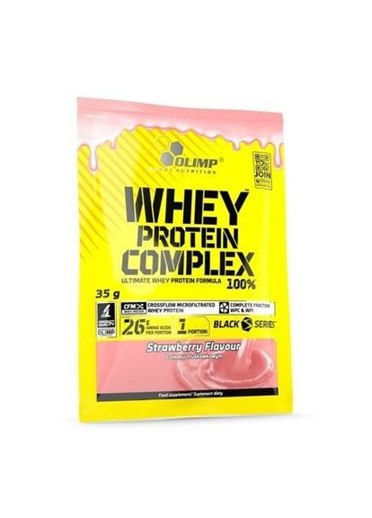 Протеїн Whey Protein Complex 100%, 35 грам - Полуниця Olimp (334705970)