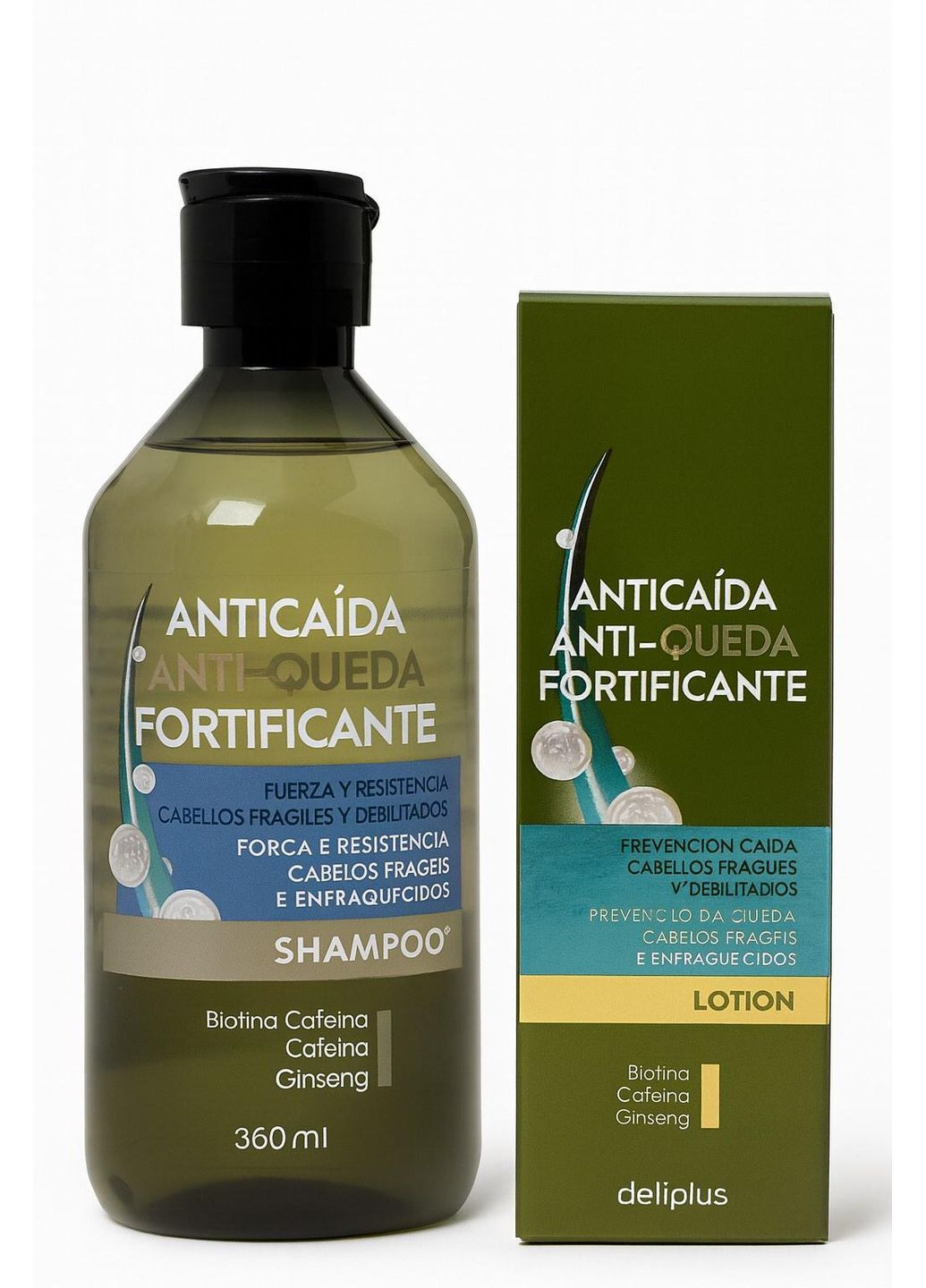 Набір проти випадання волосся Fortificante Anti-Caída Deliplus (372011176)