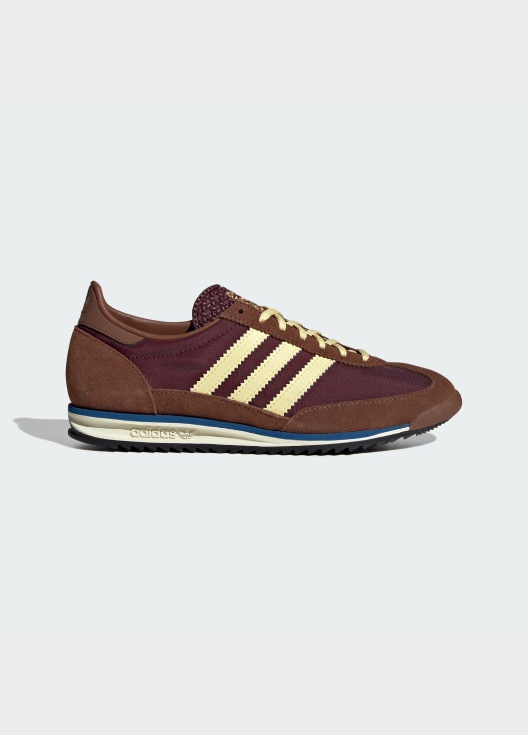 Кроссовки SL72 OG adidas бордовые всесезоны (336884916)
