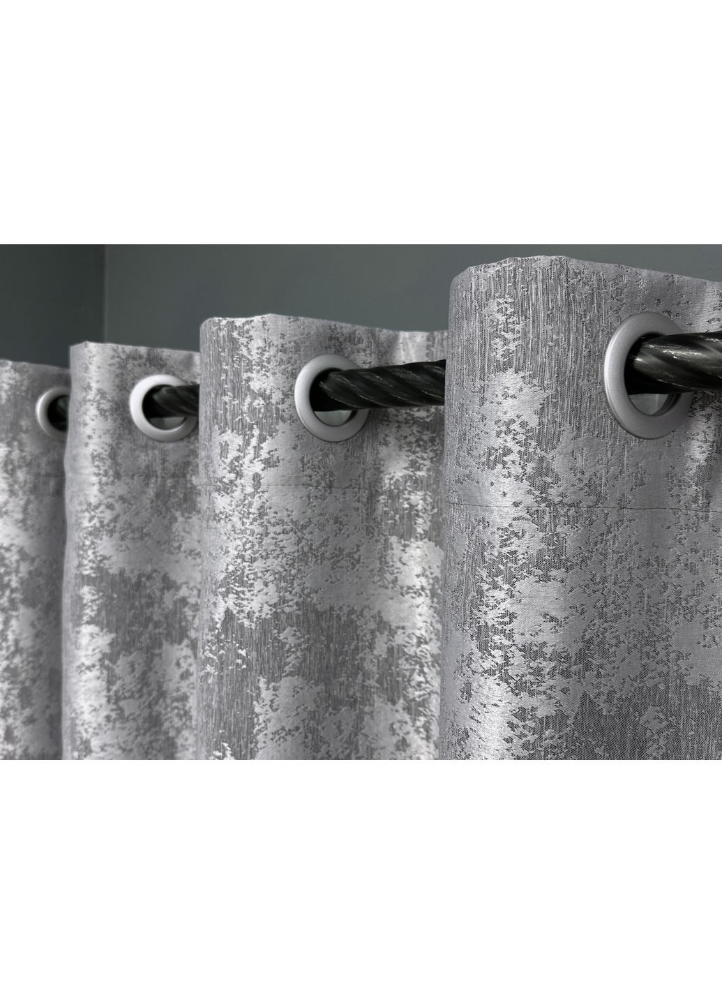 Комплект штор на люверсах Жаккард Sultan YL № 1668ш 150х250 см 2 шт (37-0169) VR-Textil (317461223)