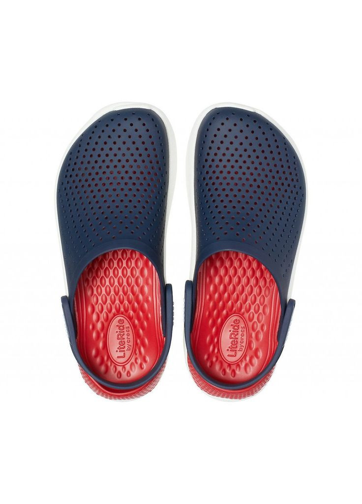 LiteRide Clog Navy/Pepper M10-W12 Crocs (366449368)