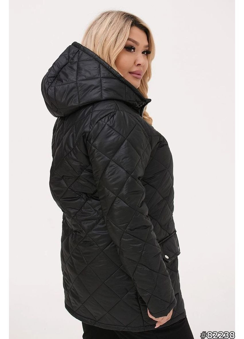 Чорна демісезонна куртка Garna