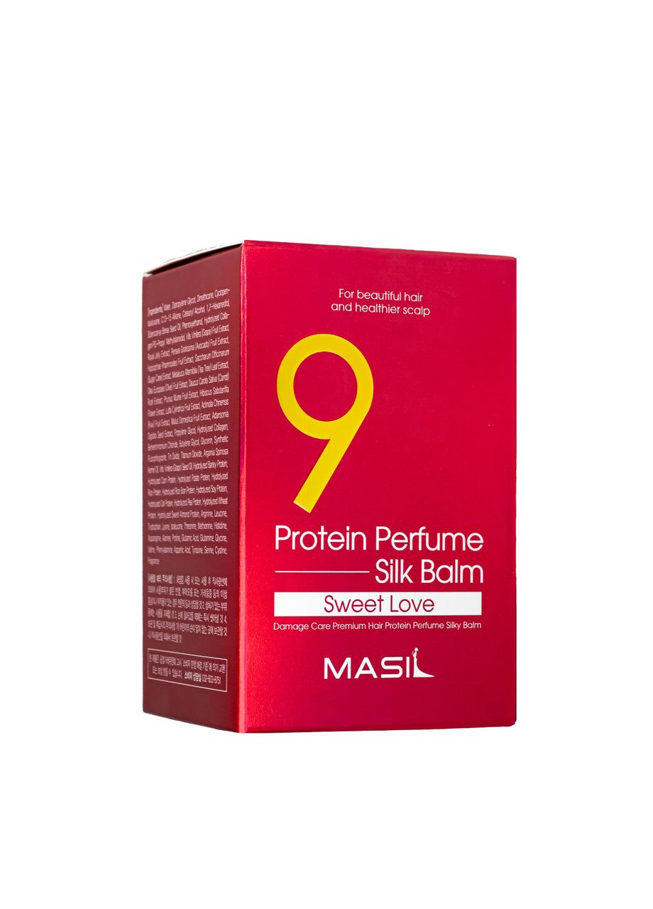 Бальзам для поврежденных волос парфюмированный 9 Protein Perfume Silk Balm Sweet Love, 180 мл MASIL (367988000)