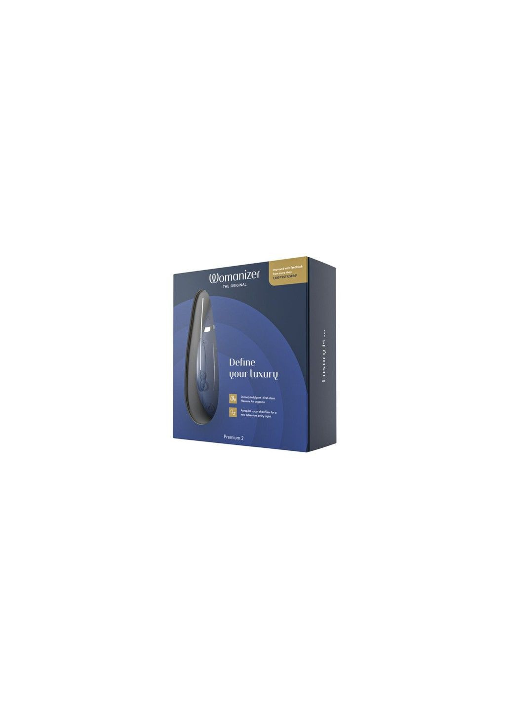 Вакуумний кліторальний стимулятор Premium 2 - Blueberry, функції Autopilot та Smart Silenc Womanizer (292786354)