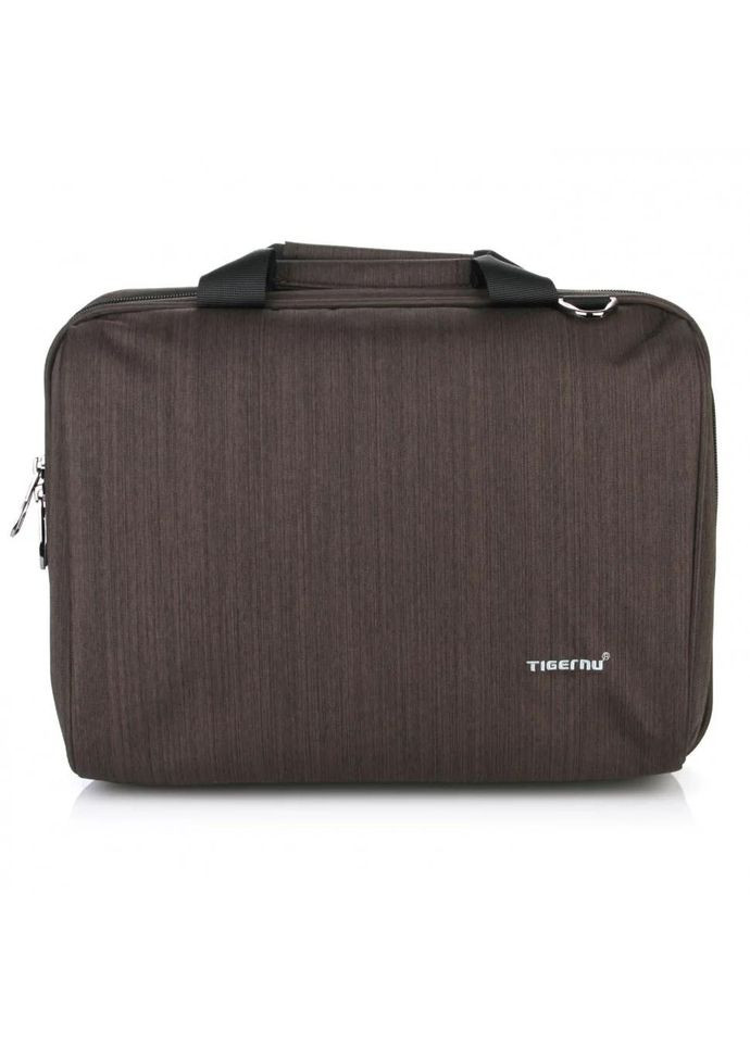 Мужская сумка через плечо (для ноутбука), материал полиэстер, размер 34 х 28 х 8 см Т-L5150 коричневая Tigernu (314874158)