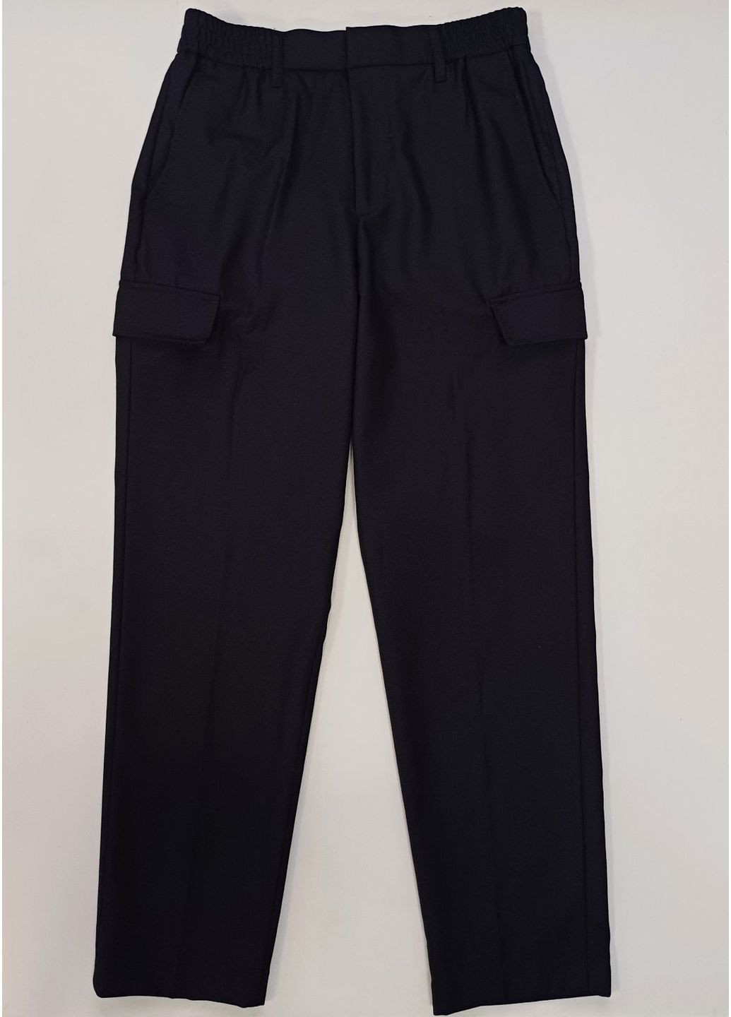 Темно-синие демисезонные брюки H&M