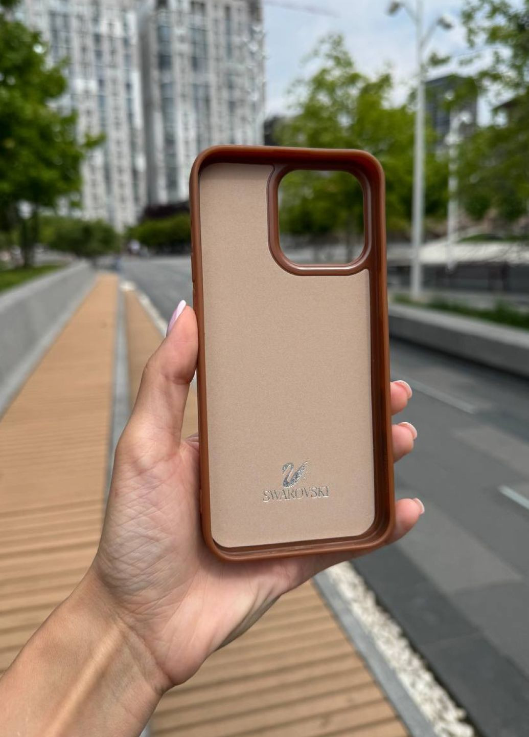 Чехол силиконовый для iPhone 12/12 Pro Swarovski Gold Magsafe / чехол айфон 12/12 про золотой магсейф No Brand (341318250)