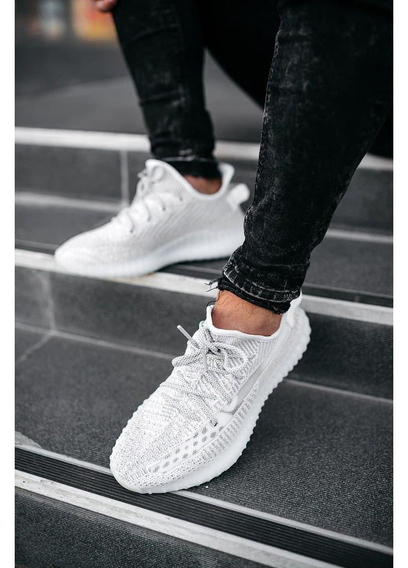 КРОСІВКИ ЖІНОЧІ ADIDAS YEEZY BOOST 350 V2 STATIC FULL REFLECTIVE АДІДАС ІЗІ БУСТ No Brand сірі демісезони (369389808)