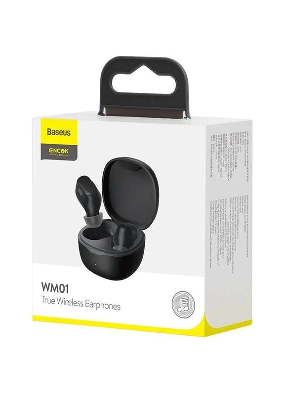 Бездротові навушники TWS WM01 NGWM01-01 Black Baseus (271823616)