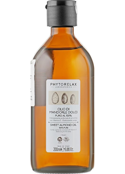 Масло сладкого миндаля Almond Oil 200ml (850036-31016952) Phytorelax Laboratories (368740361)
