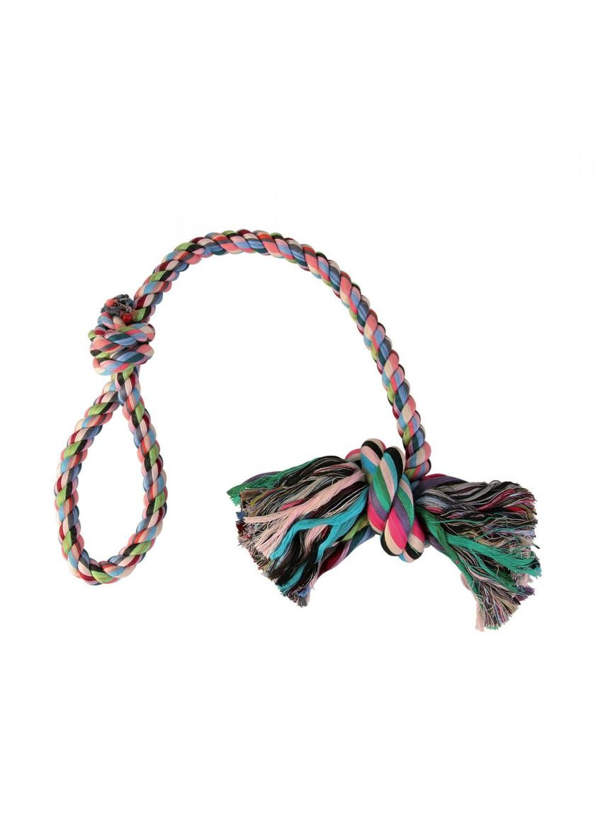 Игрушка для собак Канат плетёный с узлом 70 см, текстиль Trixie (292259353)