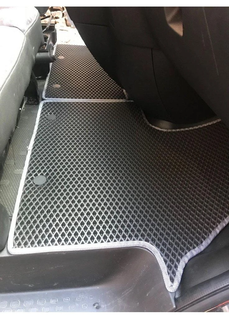 Килимки (2 шт, EVA, чорні) для Opel 2015-2019 рр Digital Designs Vivaro (389790600)