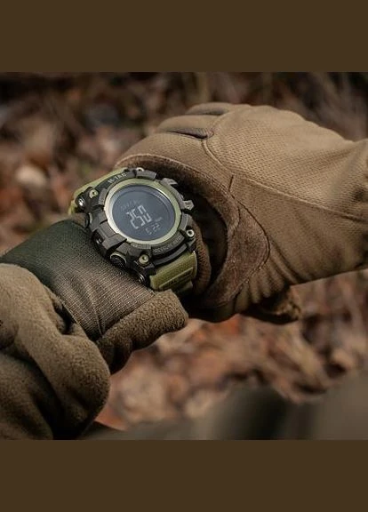 Часы тактические Adventure Black/Olive M-TAC (296654261)