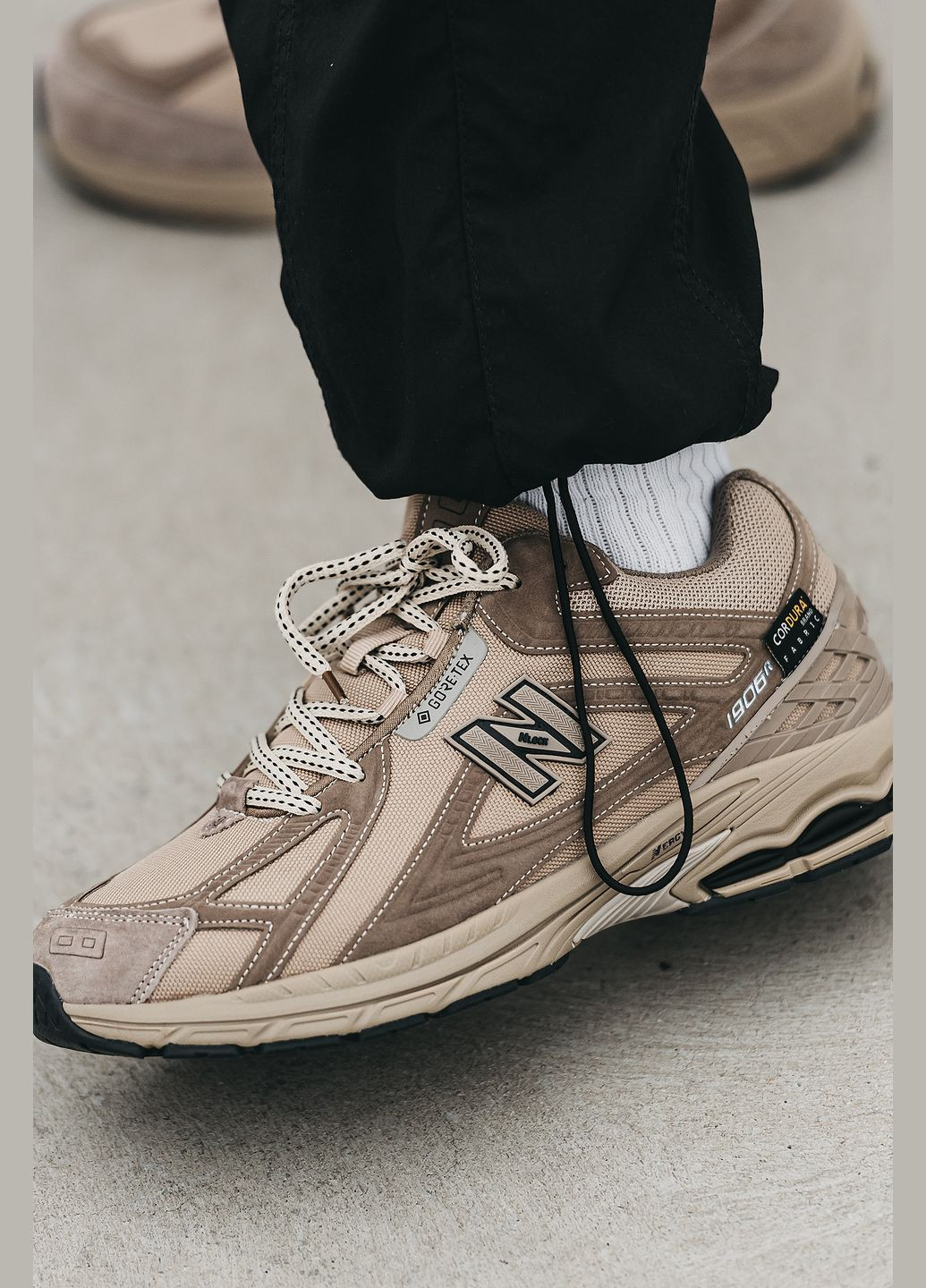 Бежеві Зимовий кросівки зимові чоловічі new balance 1906r winter beige fur gore-tex | нью беланс 1906r бежеві з хутром No Brand