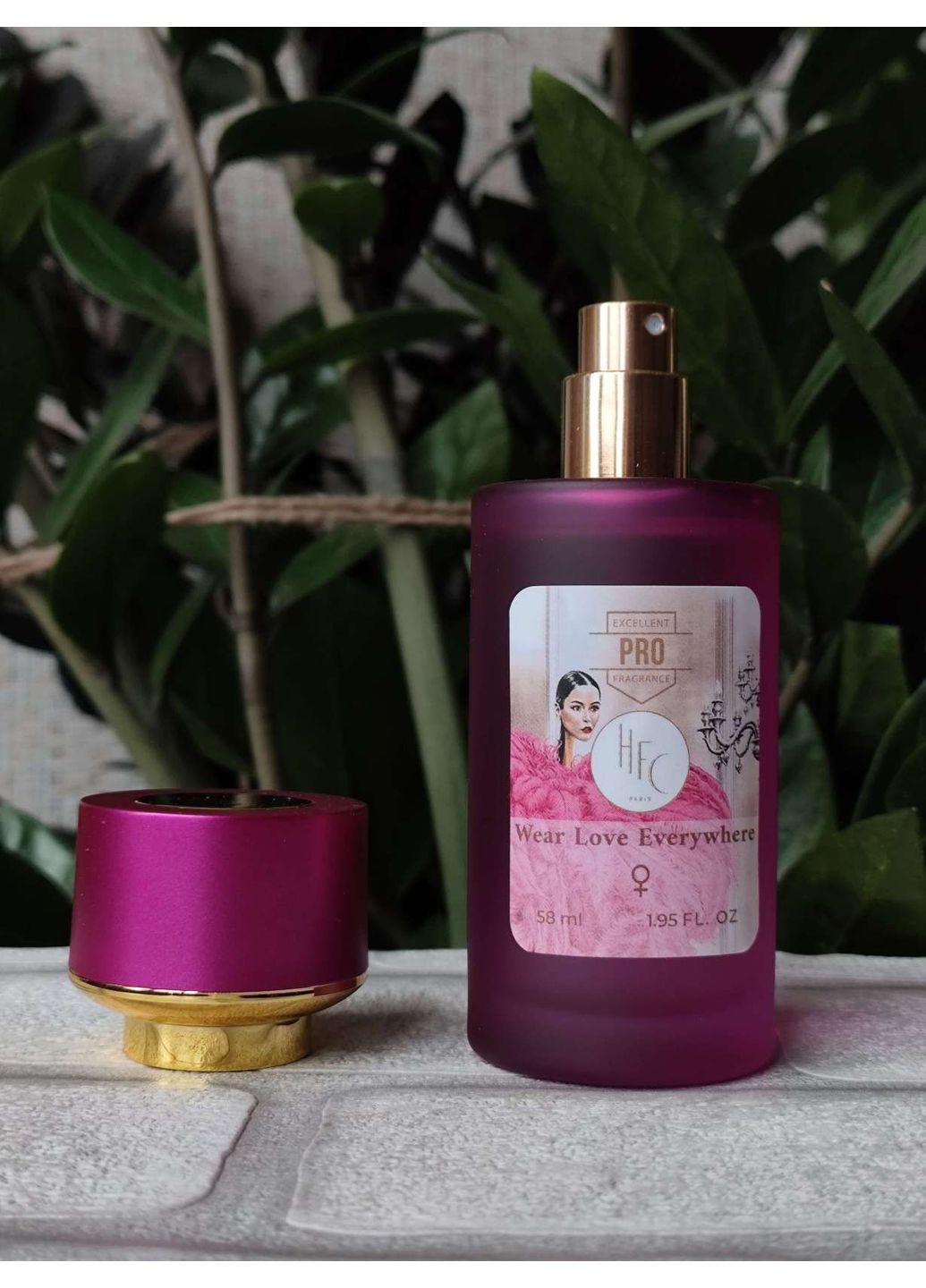 Парфюм женский Wear Love Everywhere (Вер Лав), 58 мл No Brand (368668406)