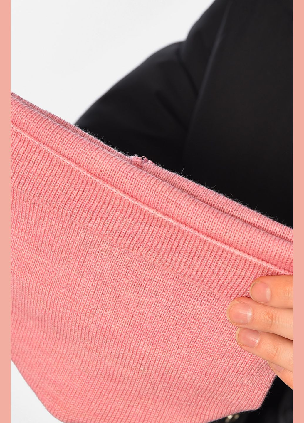 Шапка женская демисезонная розового цвета Let's Shop (309151518)