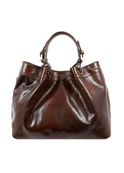 Шкіряна сумочка — The Betrothed — коричнева Time Resistance 5221401 No Brand (298808272)