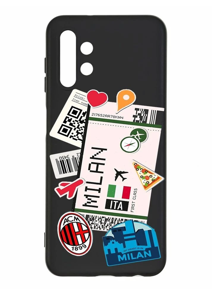 Матовий чорний чохол на Samsung Galaxy A13 4G:: Подорожі. Італія (принт 325) Creative (360708044)