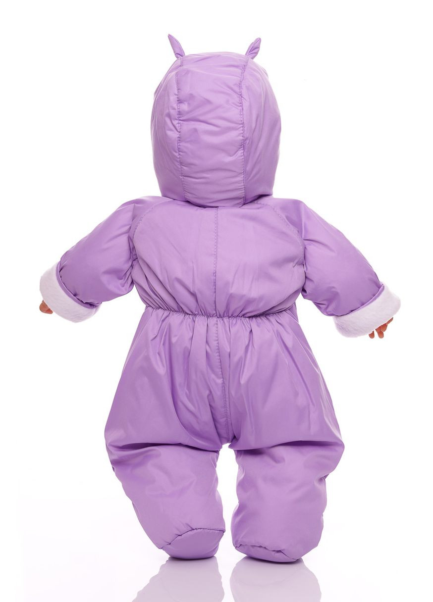Человечек на флисе для девочки сиреневый 74 см (27746) BABYKROHA (297197638)