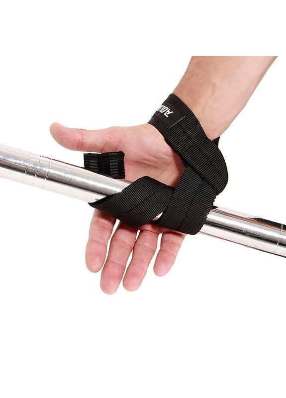 Кистьові лямки для силових тренувань пара Чорні AOLIKES (350202676)