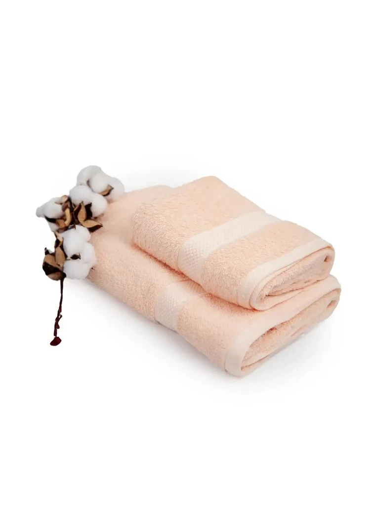 Полотенце "Honey" Cream, 50x90 ТЕП помаранчевий