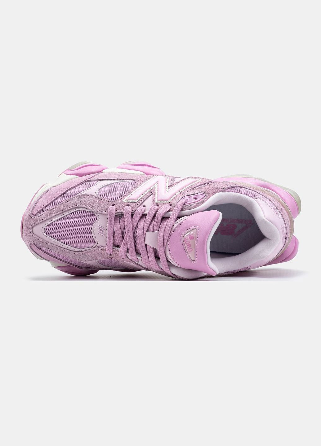 Кроссовки женские New Balance Pink No Brand 9060 сиреневые демисезоны (314737218)