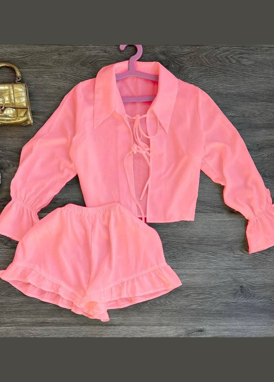 Жіночий костюм з сорочкою та шортами Avanti (338537596)