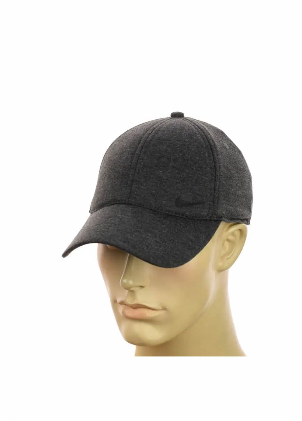 Трикотажная мужская кепка на резинке Nike / Найк No Brand чоловіча кепка закрита (278279294)