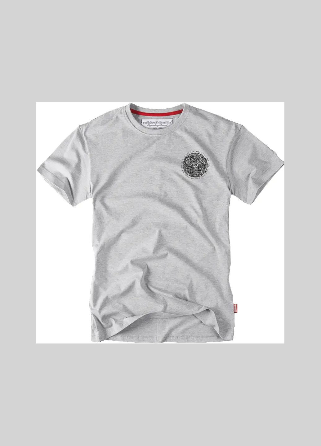 Серая футболка celtic 3 ts139egy Dobermans Aggressive