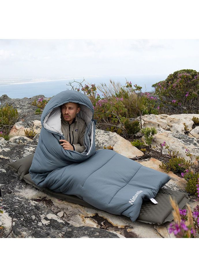 Спальний мішок з підігрівом BE400 CNK2300SD021, правий, бежевий (A-017658) Naturehike (363189760)