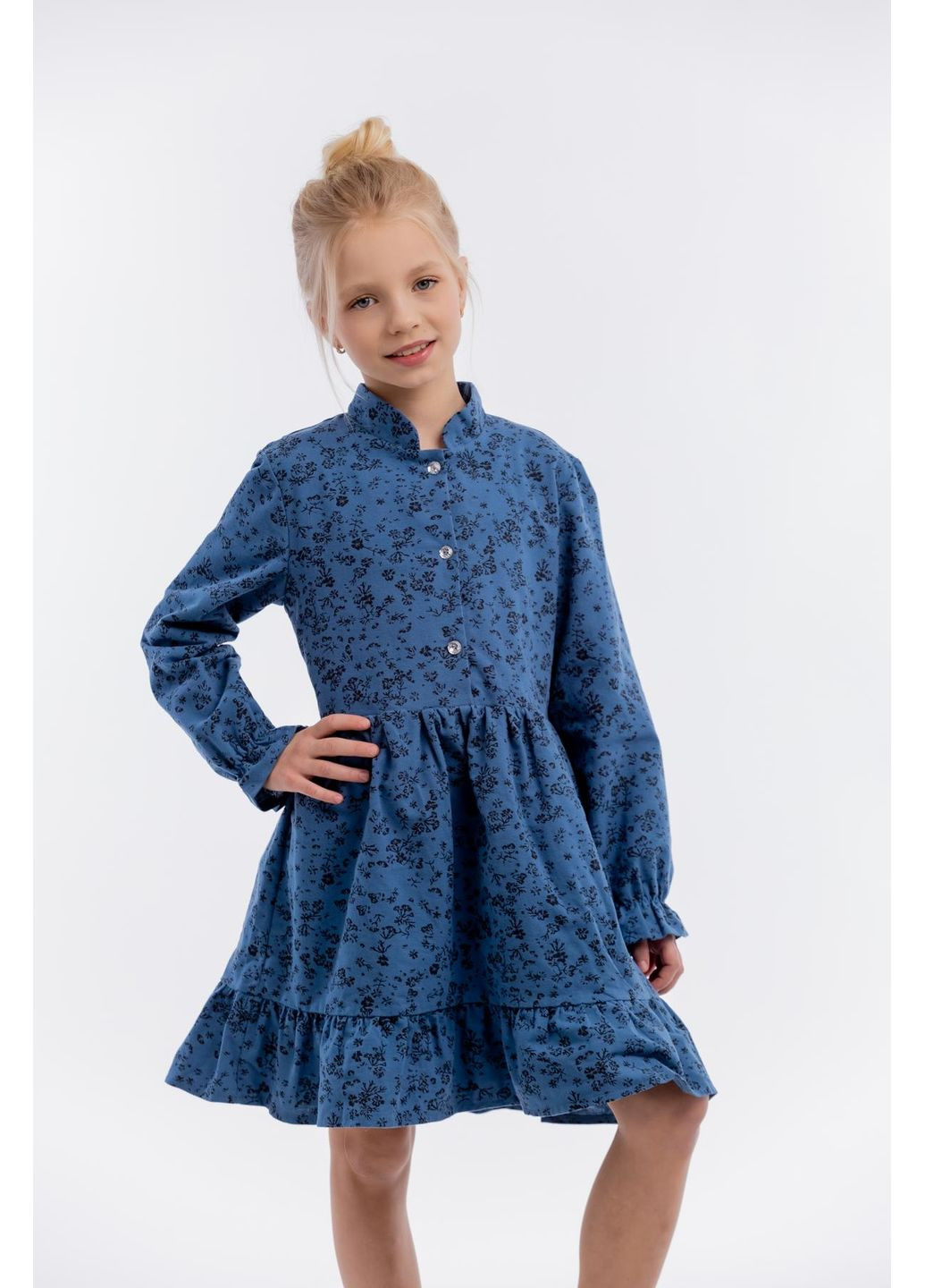 Синее платье из фланели IRmAS (326766560)