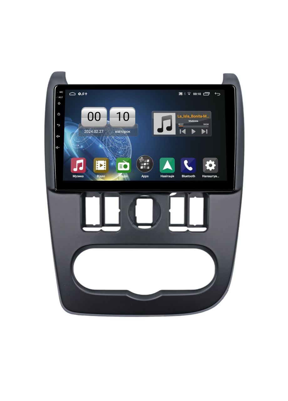 Штатна магнітола серії Q1 під Lada Largus 2012-2020 (W2) 9 дюймів QIV (361125752)