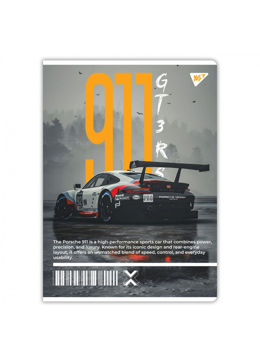 Зошит для записів А4 Sport car 682000 48 аркушів Yes (364499155)
