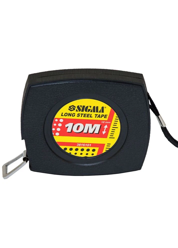 Рулетка сталева стрічка 10м×10мм (3816101) Sigma (395983318)