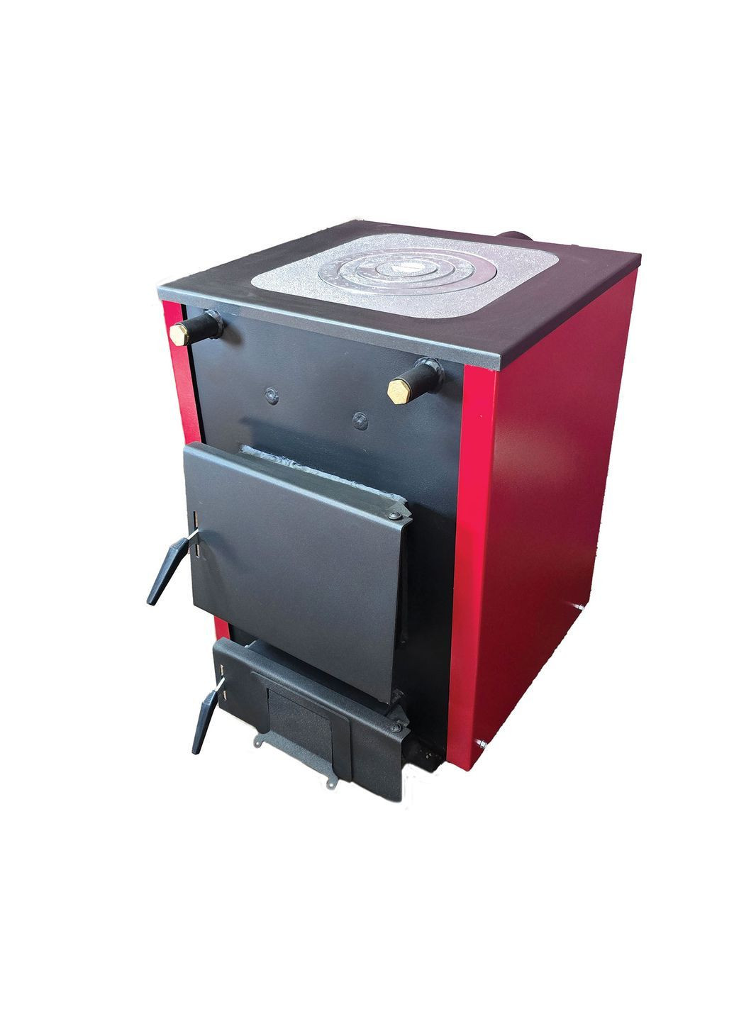 Котел твердопаливний КВТ 18 кВт Червоний termico (365730423)