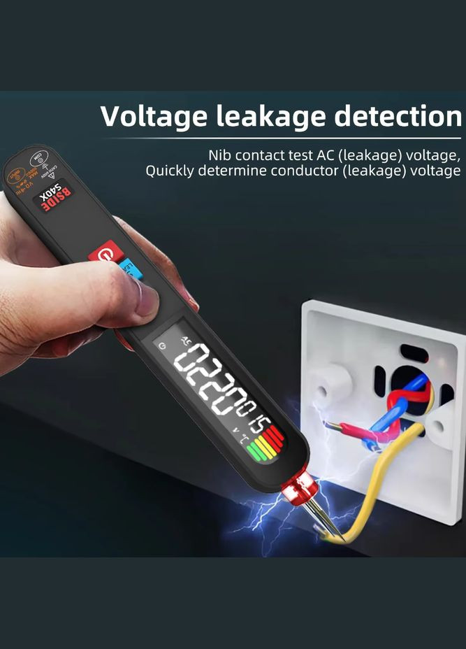 Цифровий мультиметр S40X з функцією виявлення витоку напруги Bside (307802659)