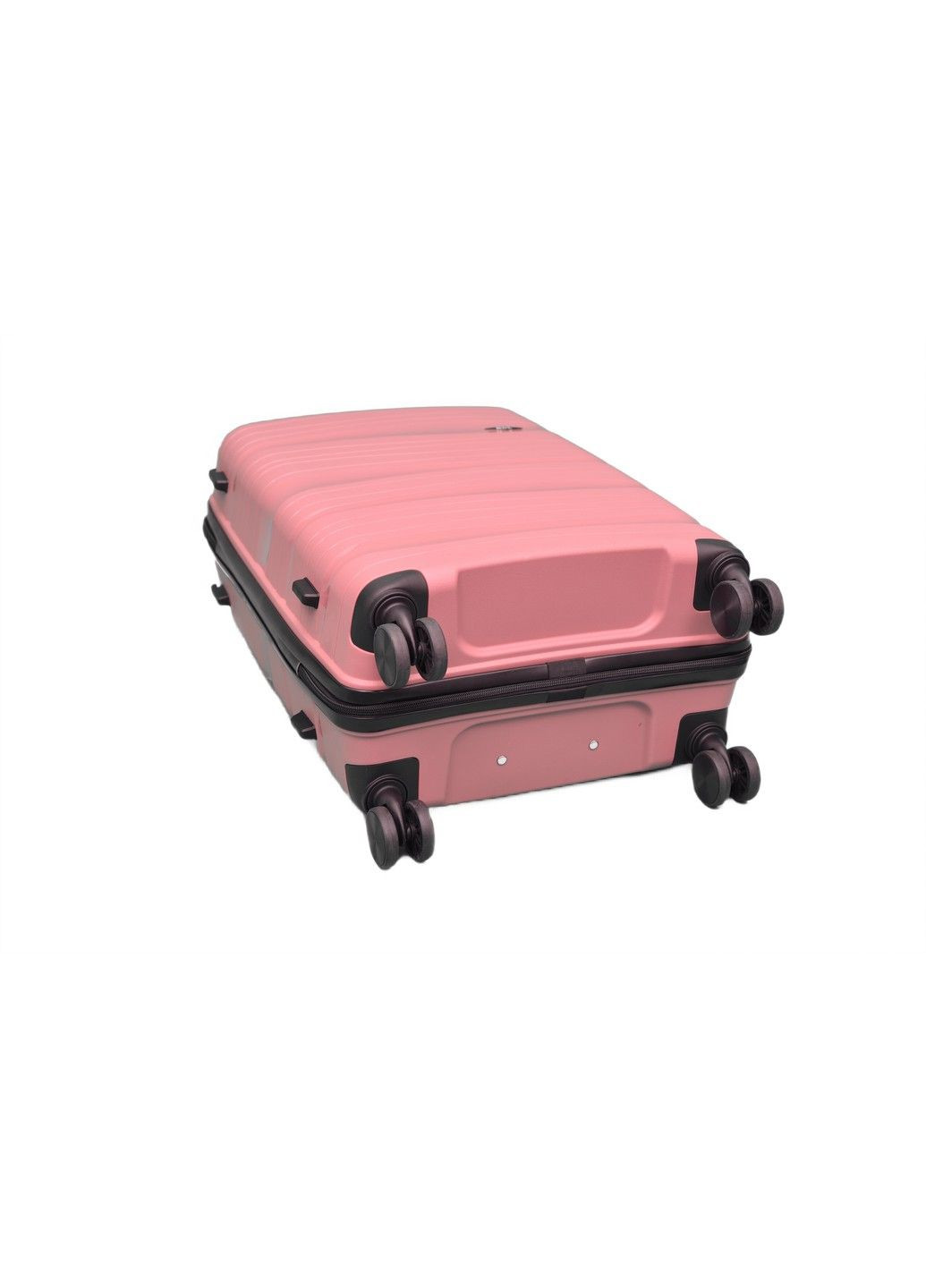 Чемодан полипропиленовый дорожный на колесах Средний 69 л Розовый (PP3m) RGL (289355954)